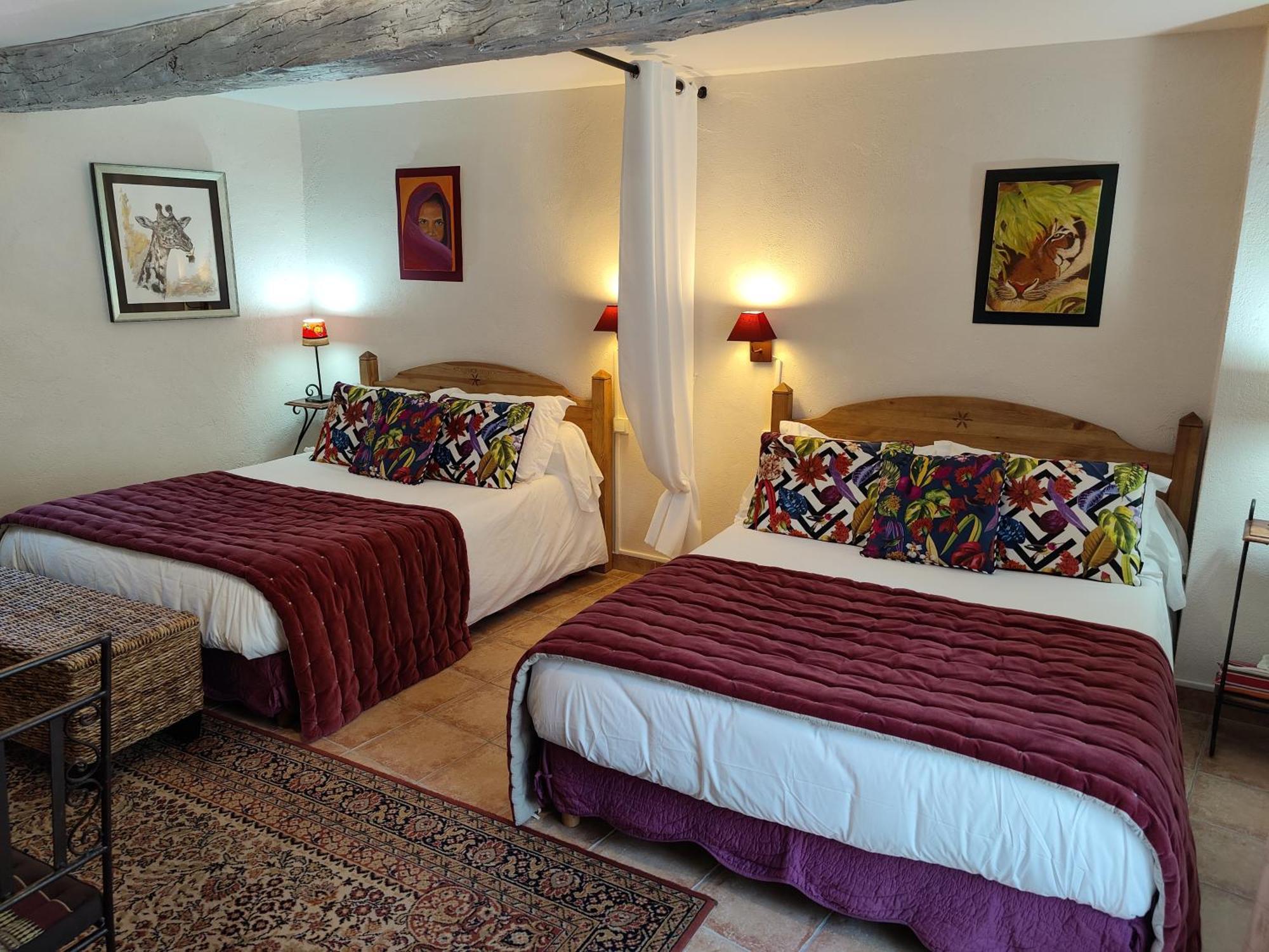 Bed and Breakfast Mas Peu Del Causse à Thuir Chambre photo